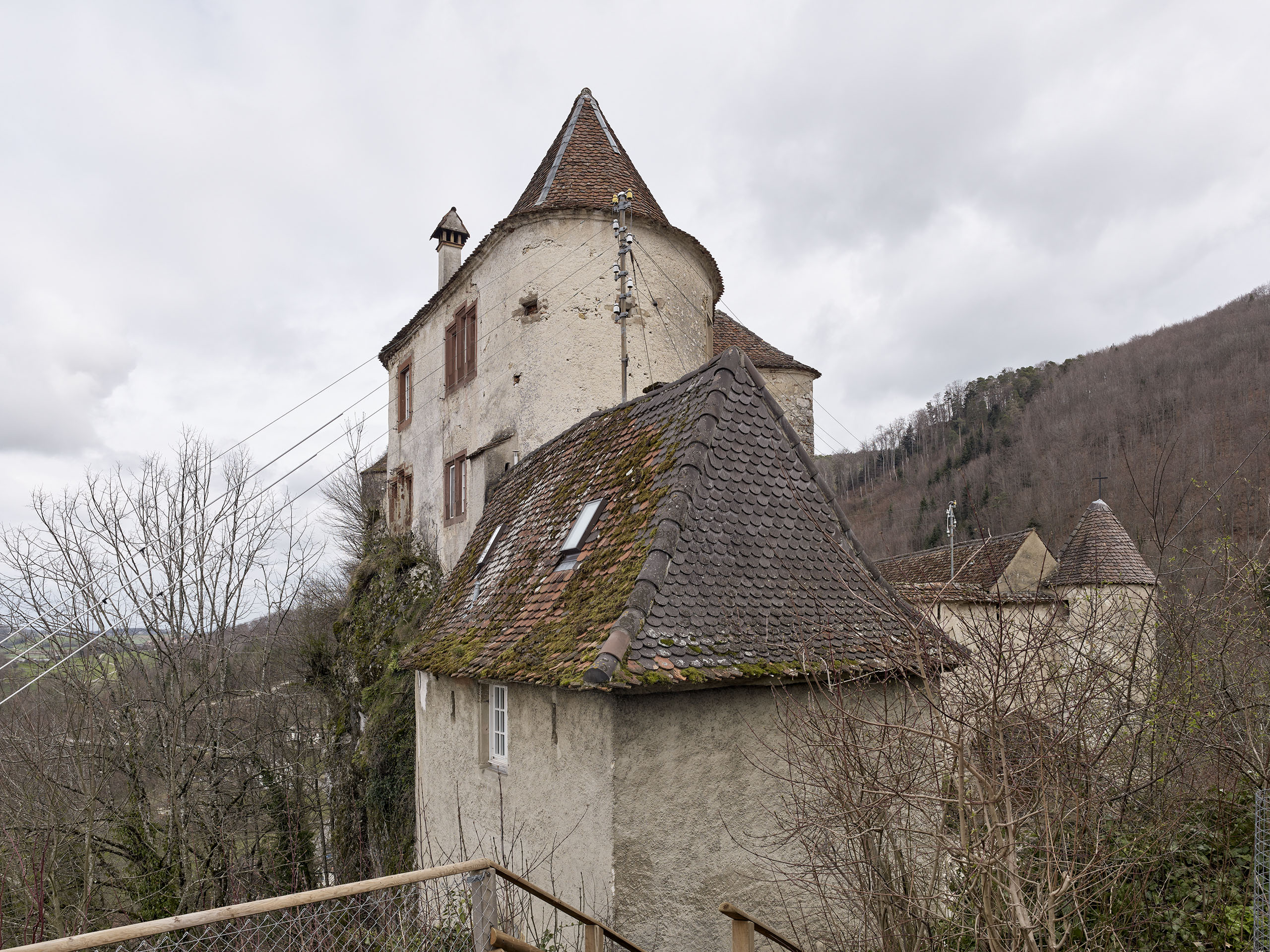 Schloss Biederthal. Ansicht von Osten